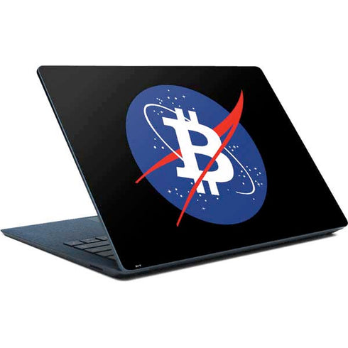 Bitcoin Logo Surface Laptop Skin